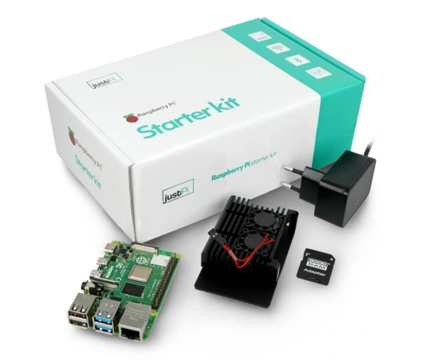 Raspberry Pi Zestaw 4B WiFi 2GB RAM, 32GB, akces. 2 went. - 635138 - zdjęcie